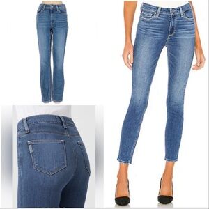 PAIGE Hoxton Ankle denim jeans in Cabbie Size 25